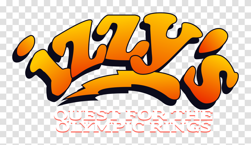 Izzys Quest For The Olympic Rings Details, Label, Food, Sticker Transparent Png