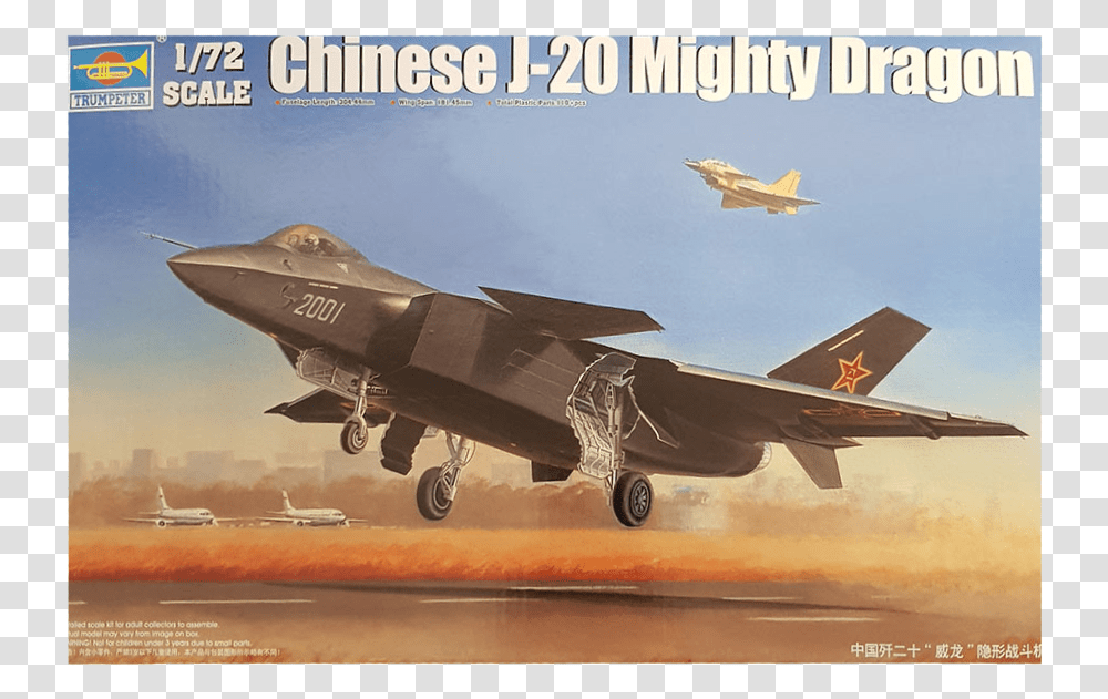 J 20 Fighter Chinese Mighty Dragon J 20 Tamiya, Airplane, Aircraft, Vehicle, Transportation Transparent Png