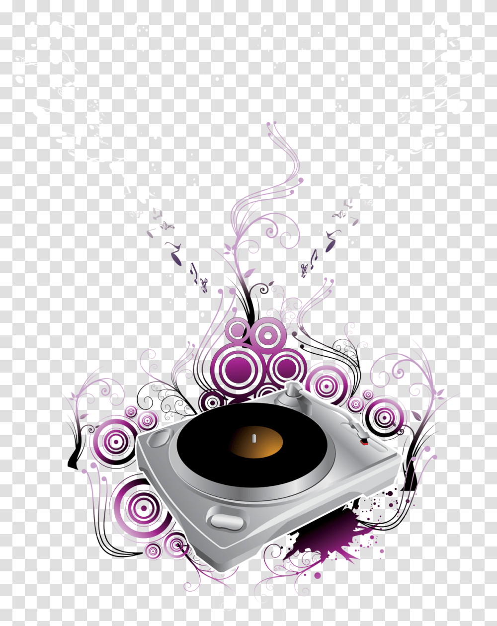 J Dj, Electronics, Graphics, Art, Cd Player Transparent Png