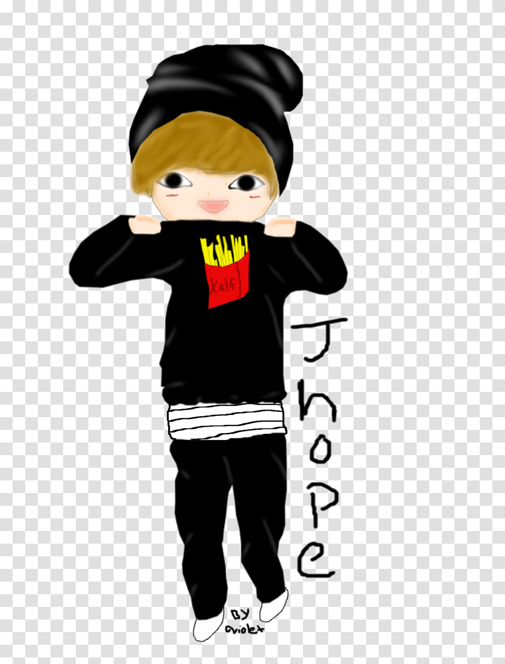 J Hope Chibi, Toy, Person, Human, Doll Transparent Png