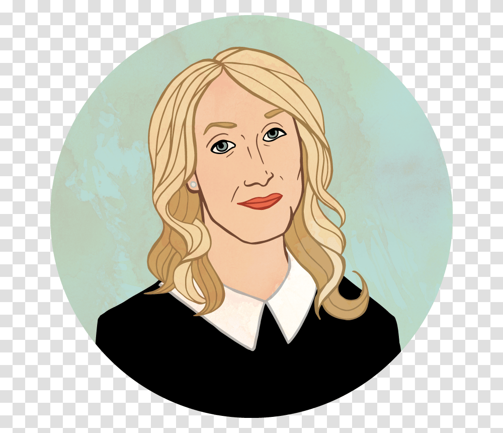 J K Rowling Blond Download Blond, Face, Person, Drawing Transparent Png