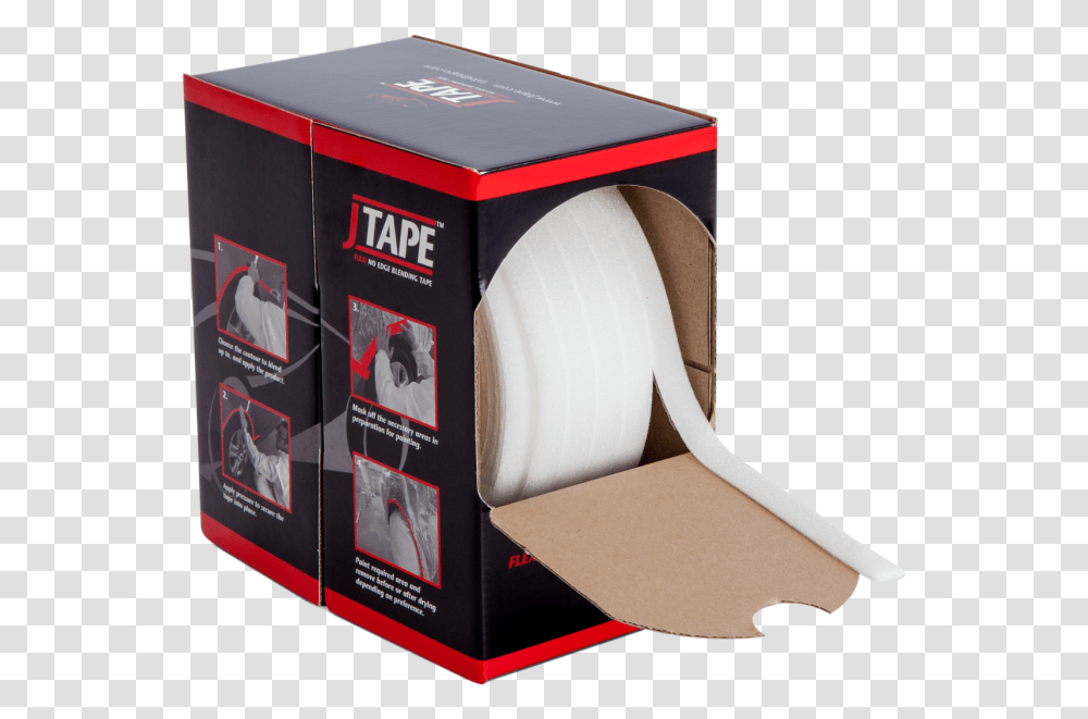 J Tape Flex No Edge Blending Paper, Box, First Aid, Cardboard, Carton Transparent Png