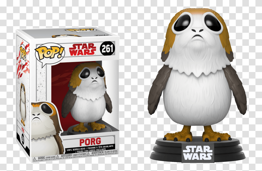 Jabba The Hutt Funko Pop Star Wars Porg, Toy, Penguin, Bird, Animal Transparent Png