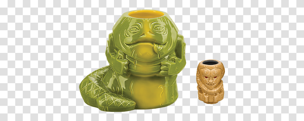 Jabba The Hutt Geeki Tikis Mug With Bib Star Wars Tiki Mugs, Clothing, Apparel, Ornament, Helmet Transparent Png
