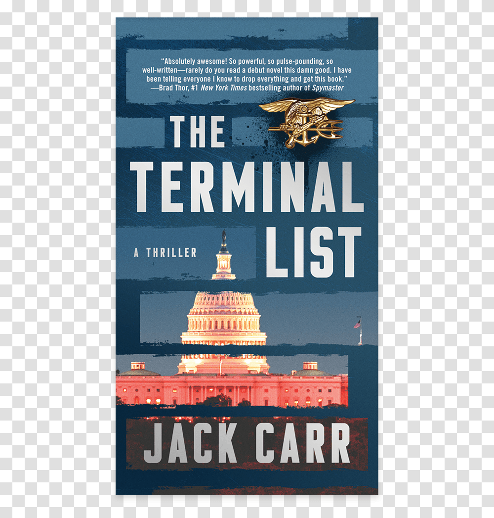 Jack Carr Terminal List, Poster, Advertisement, Flyer, Paper Transparent Png