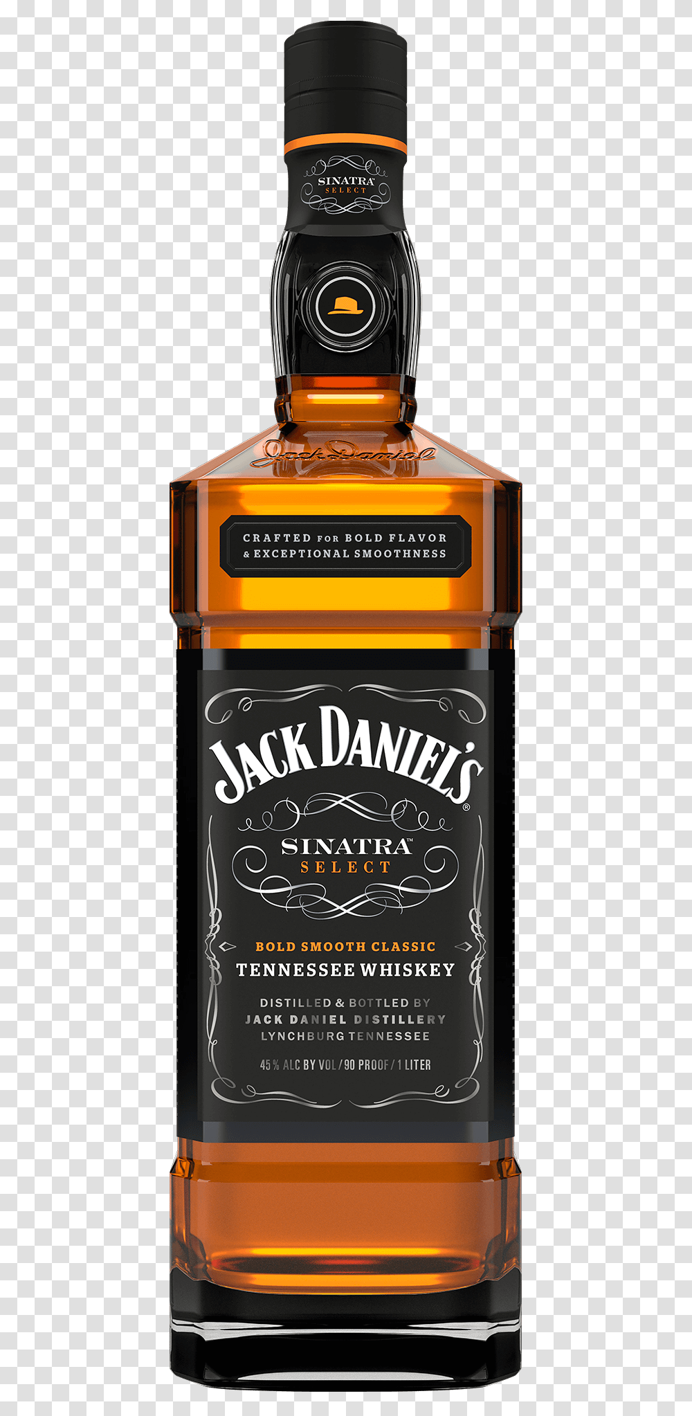 Jack Daniel's Sinatra Select, Liquor, Alcohol, Beverage, Drink Transparent Png