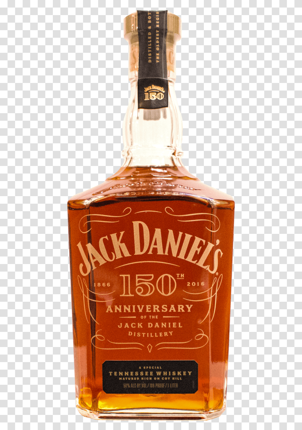 Jack Daniels 150th Decanter, Liquor, Alcohol, Beverage, Drink Transparent Png