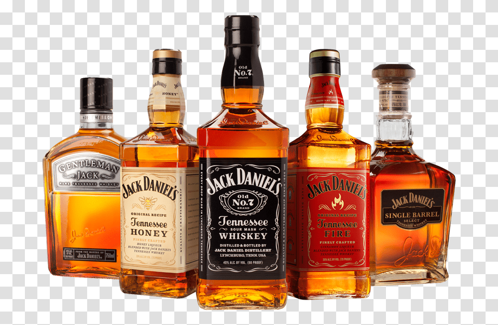 Jack Daniels Bourbon, Liquor, Alcohol, Beverage, Drink Transparent Png