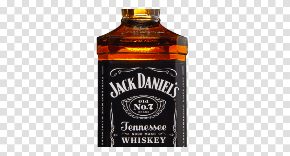 Jack Daniels Clipart Whiskey Bottle, Liquor, Alcohol, Beverage, Drink Transparent Png