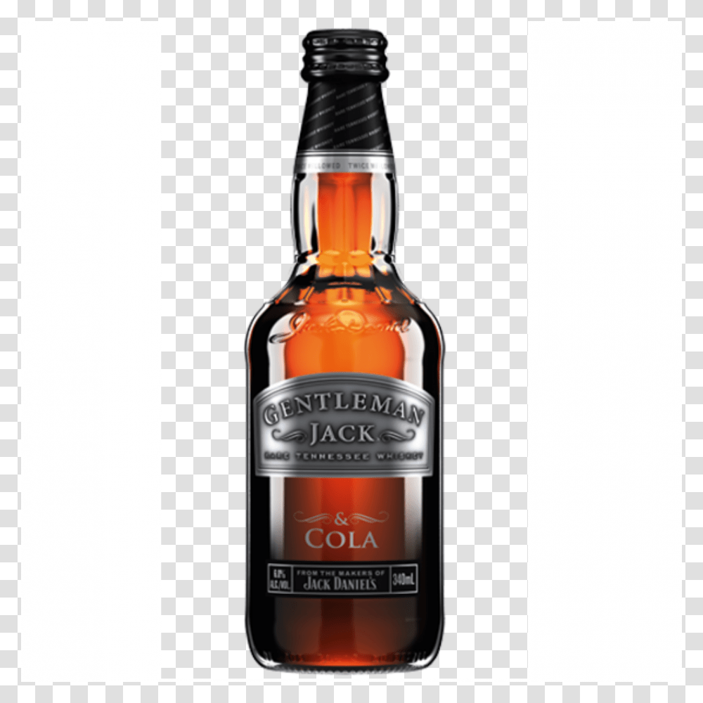 Jack Daniels Gentleman Jack Cola Bottle, Liquor, Alcohol, Beverage, Drink Transparent Png