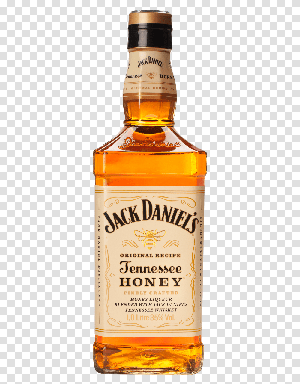 Jack Daniels Honey 1 Litre, Liquor, Alcohol, Beverage, Drink Transparent Png