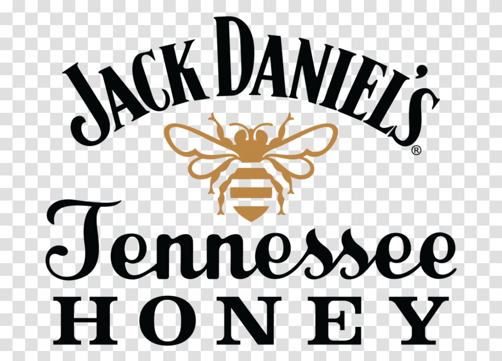 Jack Daniels Honey Logo Picture Logo Jack Daniels Tennessee Honey, Poster, Advertisement, Symbol, Trademark Transparent Png