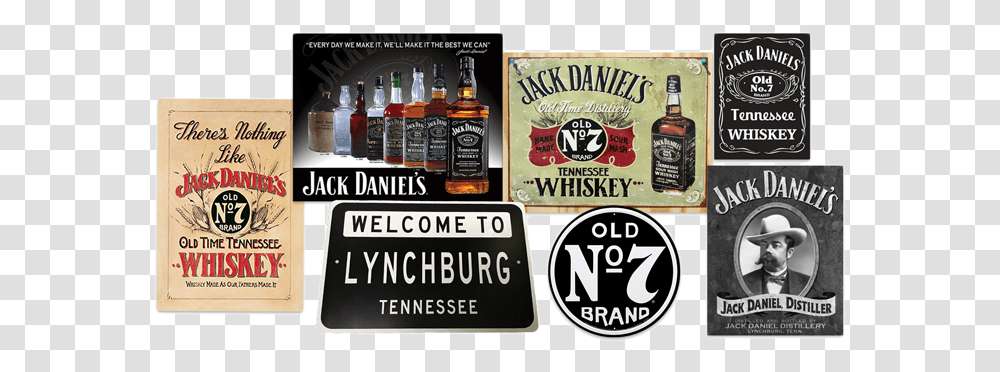Jack Daniels, Label, Liquor, Alcohol Transparent Png