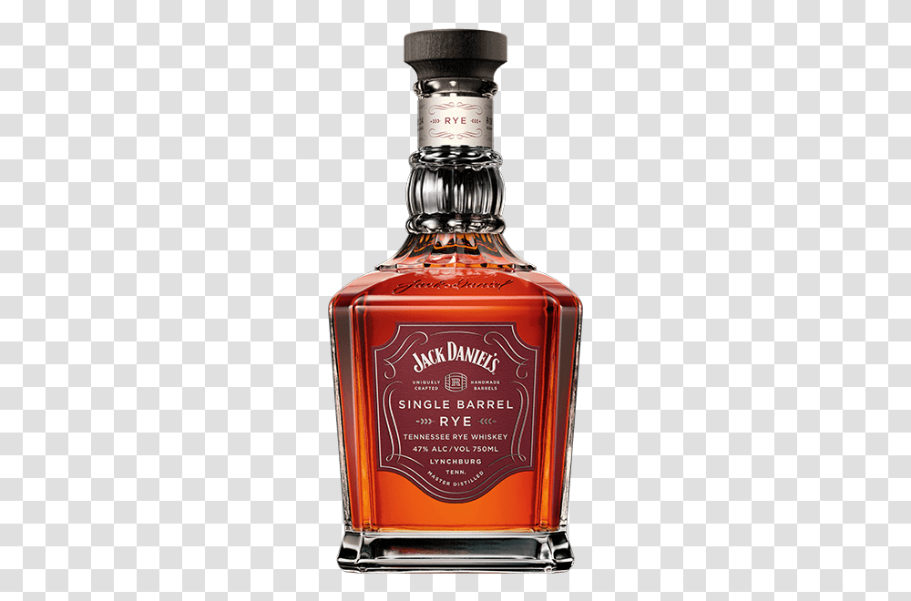 Jack Daniels Single Barrel Rye, Liquor, Alcohol, Beverage, Drink Transparent Png