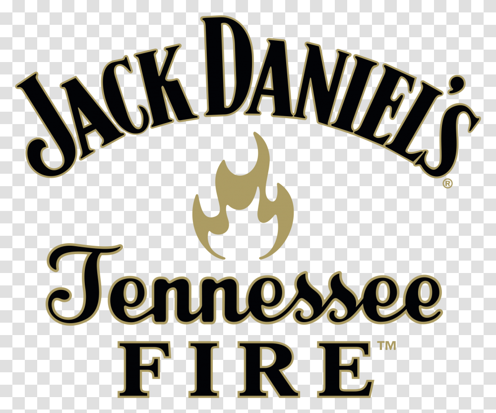 Jack Daniels Tennessee Fire Logo, Alphabet, Label Transparent Png