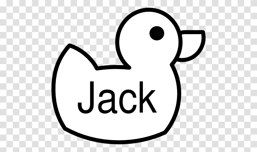Jack Duck Clip Art, Stencil, Number Transparent Png