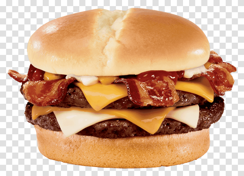 Jack In The Box Bacon Cheeseburger, Food Transparent Png