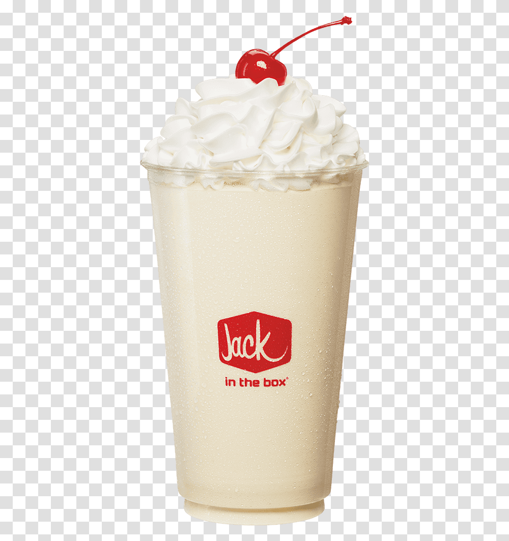 Jack In The Box Jack In The Box Vanilla Shake, Milk, Beverage, Drink, Ice Cream Transparent Png