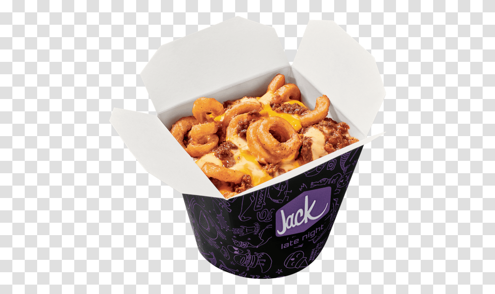 Jack In The Box Loaded Curly Fries, Food, Snack, Ice Cream, Dessert Transparent Png