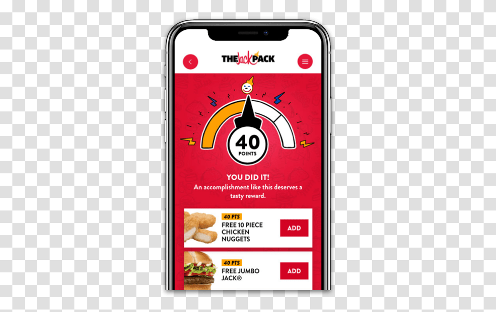 Jack In The Box Mobile Phone, Electronics, Cell Phone, Poster, Advertisement Transparent Png