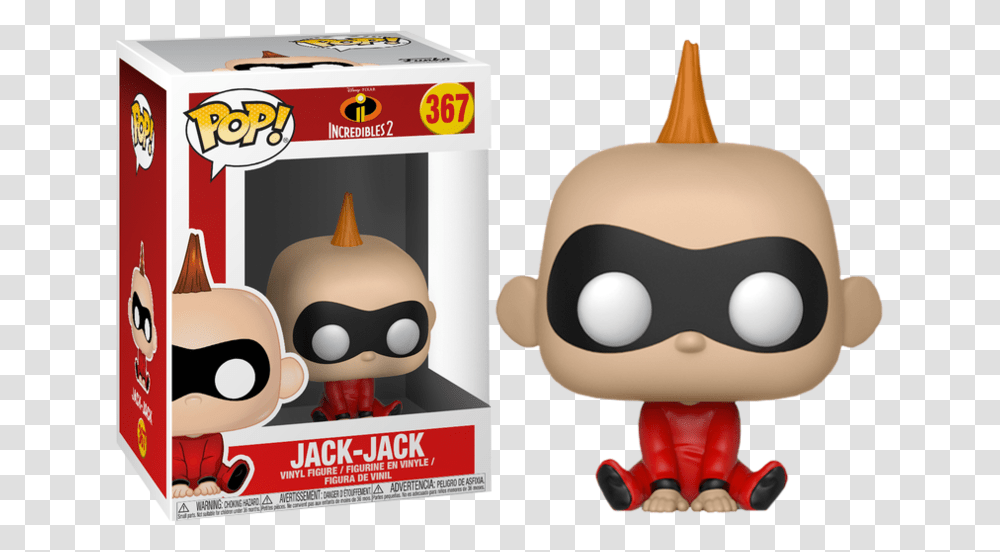 Jack Jack Incredibles Funko, Toy, Paper, Advertisement, Poster Transparent Png