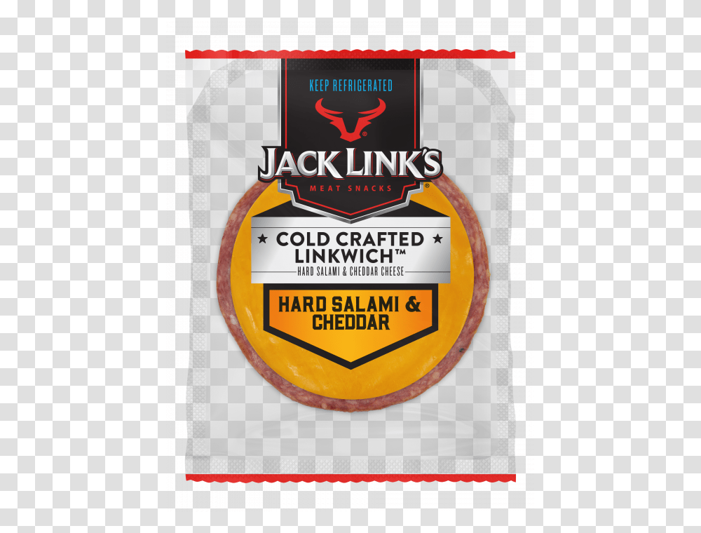 Jack Link's Cold Crafted Linkwich, Label, Food, Plant Transparent Png