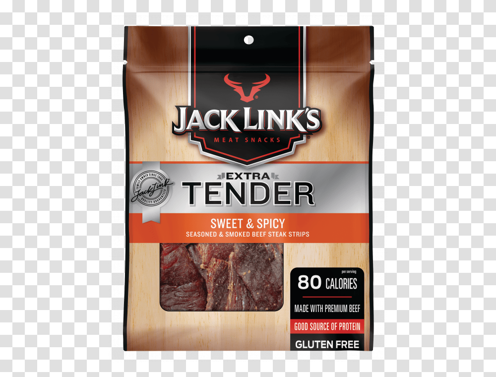 Jack Link's Extra Tender, Advertisement, Poster, Flyer, Paper Transparent Png