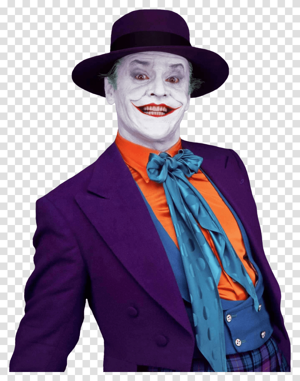 Jack Nicholson Joker Batman Joker 1989 Jack Nicholson, Performer, Person, Human, Hat Transparent Png