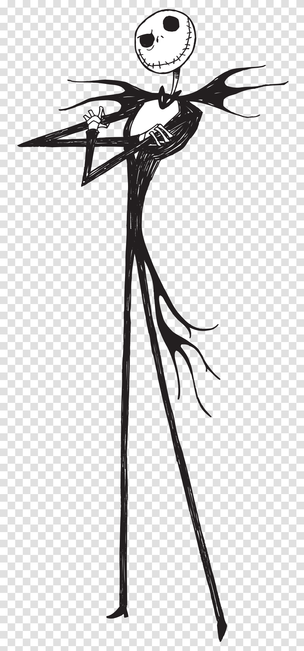 Jack Nightmare Before Christmas Characters Jack Nightmare Before Christmas Characters, Sword, Bow, Cutlery, Chair Transparent Png
