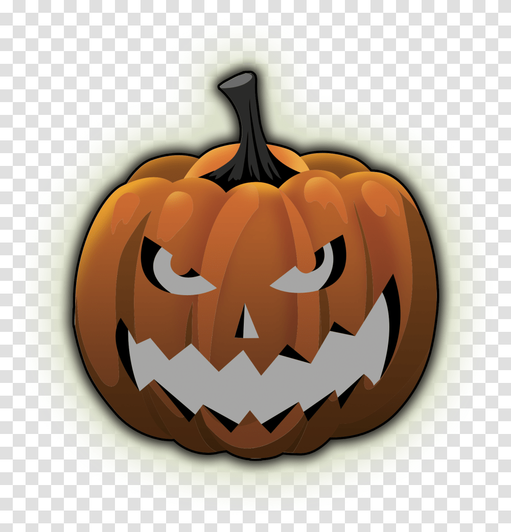 Jack O Lantern Calabaza Pumpkin Halloween Jack O39 Lantern, Vegetable, Plant, Food, Produce Transparent Png