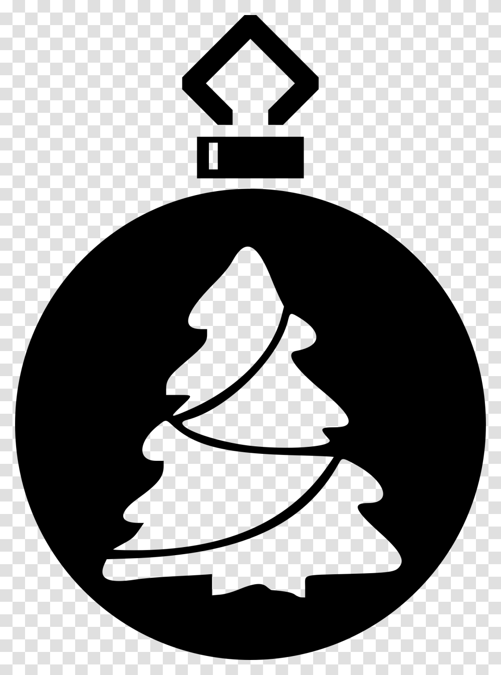 Jack O Lantern Christmas Tree Christmas Ornament Christmas Simple Christmas Ornaments Silhouette, Gray, World Of Warcraft Transparent Png
