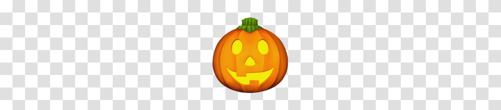 Jack O Lantern Emoji On Apple Ios, Pumpkin, Vegetable, Plant, Food Transparent Png