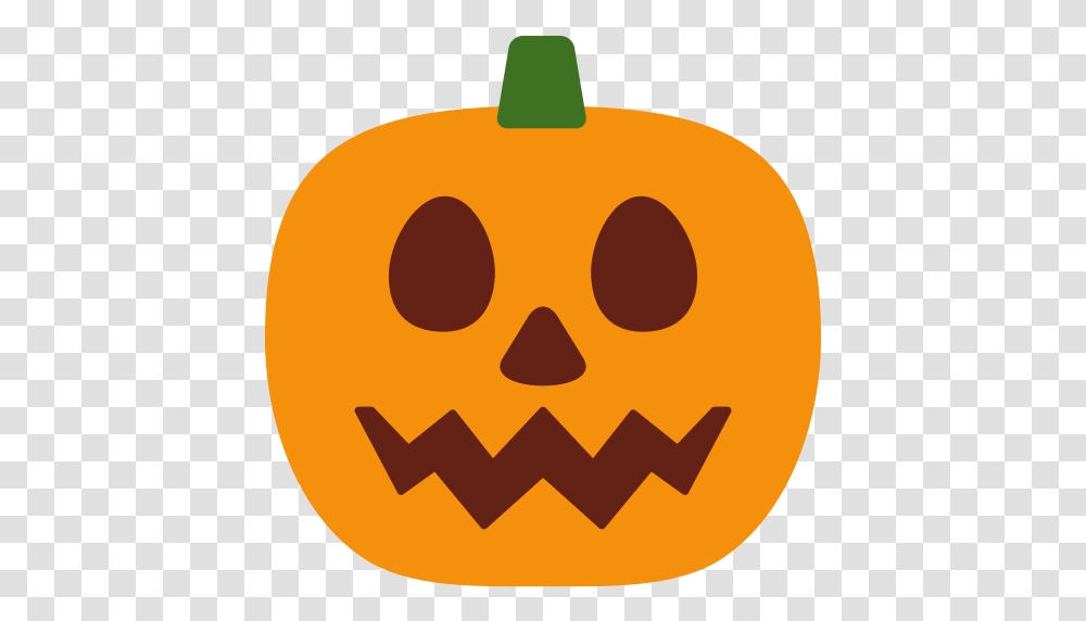 Jack O Lantern Emoji, Pumpkin, Vegetable, Plant, Food Transparent Png