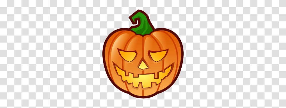 Jack O Lantern Emojidex, Plant, Pumpkin, Vegetable, Food Transparent Png