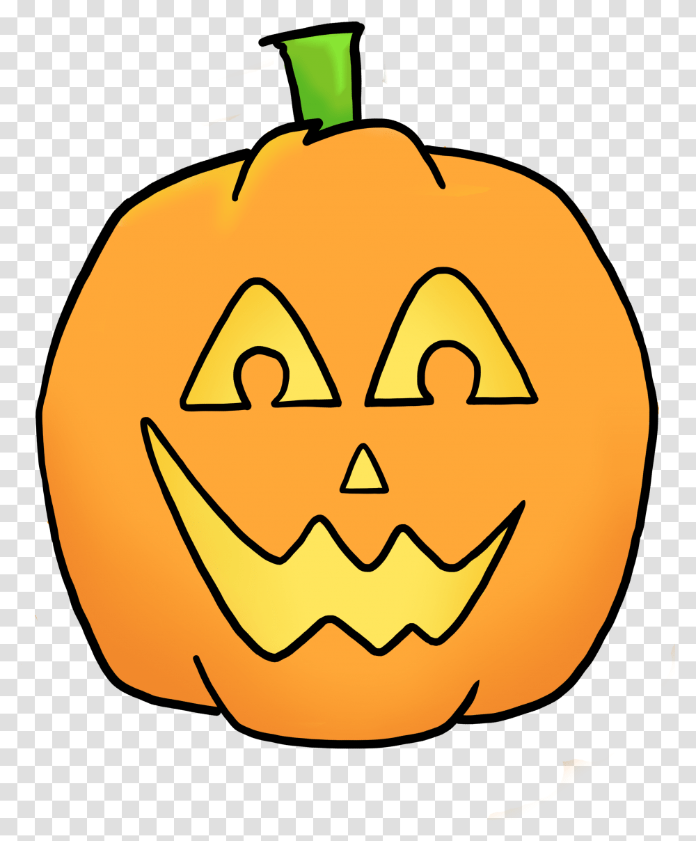 Jack O Lantern Halloween Clip Art, Pumpkin, Vegetable, Plant, Food Transparent Png