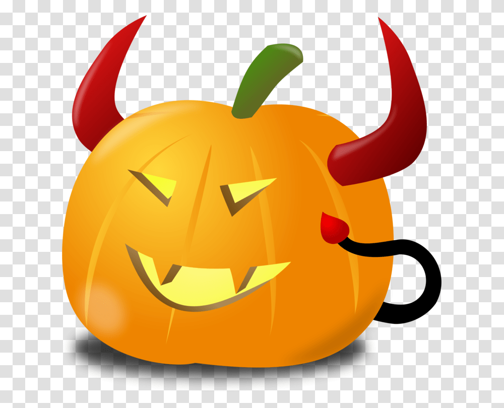 Jack O Lantern Pumpkin Computer Icons Drawing Devil Free, Vegetable, Plant, Food, Halloween Transparent Png