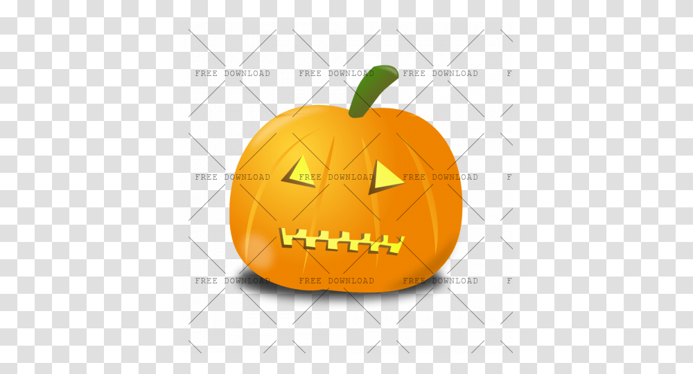 Jack O Lantern Pumpkin Image With Background Pumpkin Halloween Clip Art Sad, Vegetable, Plant, Food, Label Transparent Png