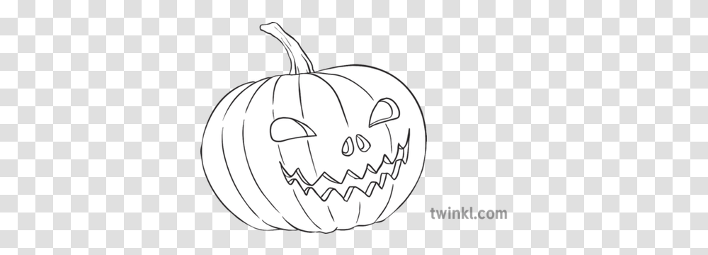 Jack O Lantern Pumpkin Spooky Creepy Scary Halloween Picture Pearl Diving In Uae Coloring, Vegetable, Plant, Food Transparent Png
