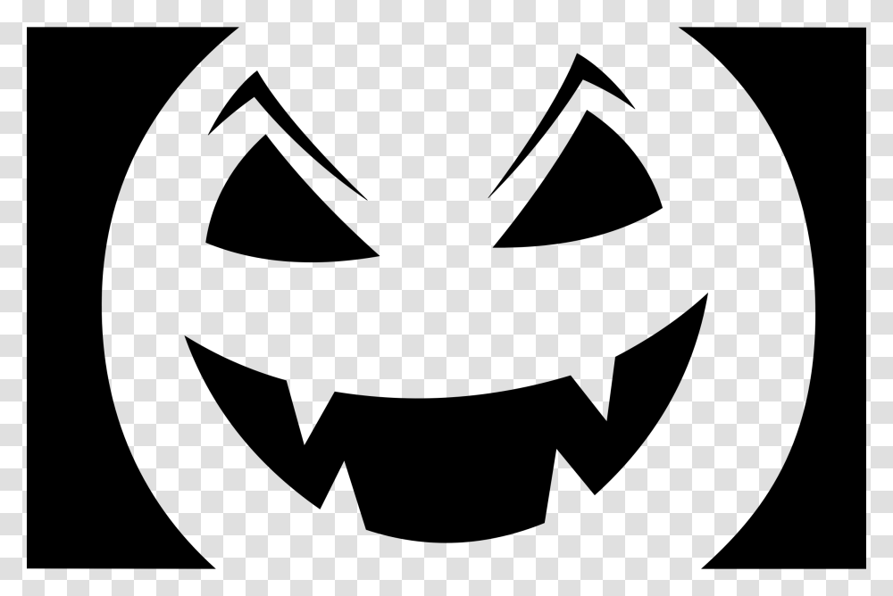 Jack O Lantern Stencil Icons, Gray, World Of Warcraft Transparent Png