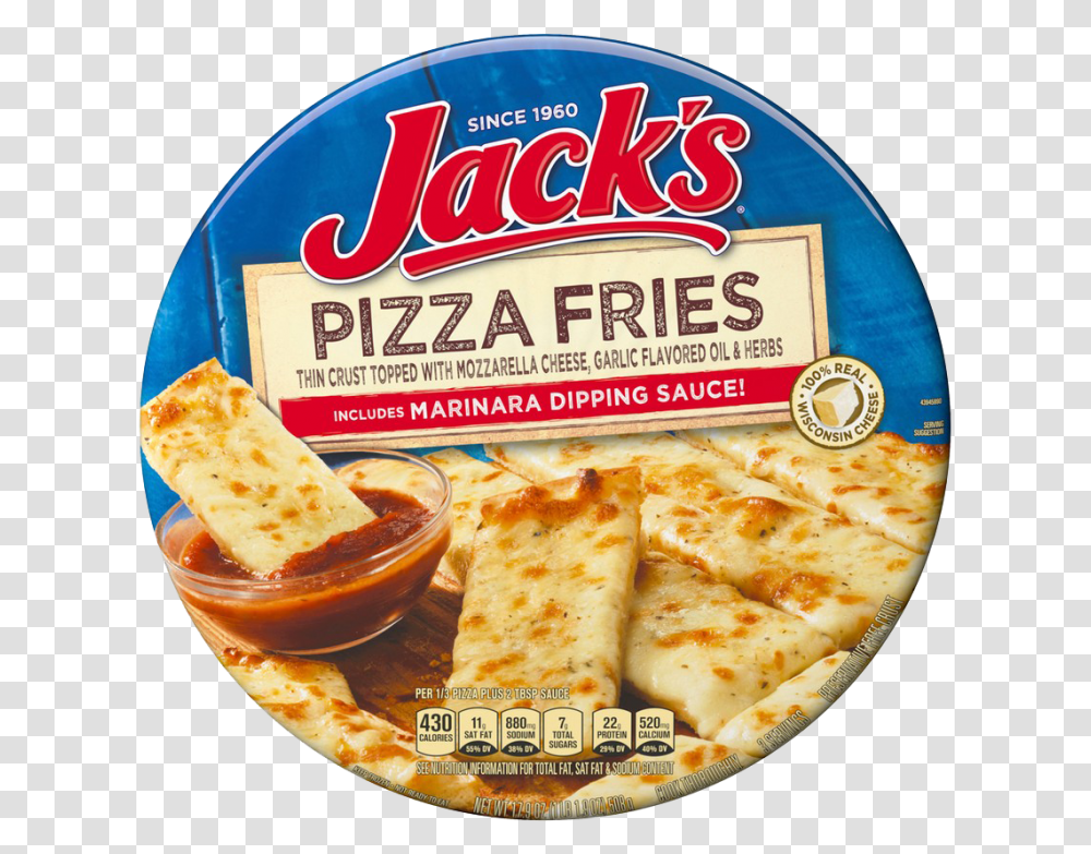 Jack S Pizza Fries With Marinara Dipping Sauce Jack's Pizza Fries, Food, Bread, Cracker Transparent Png