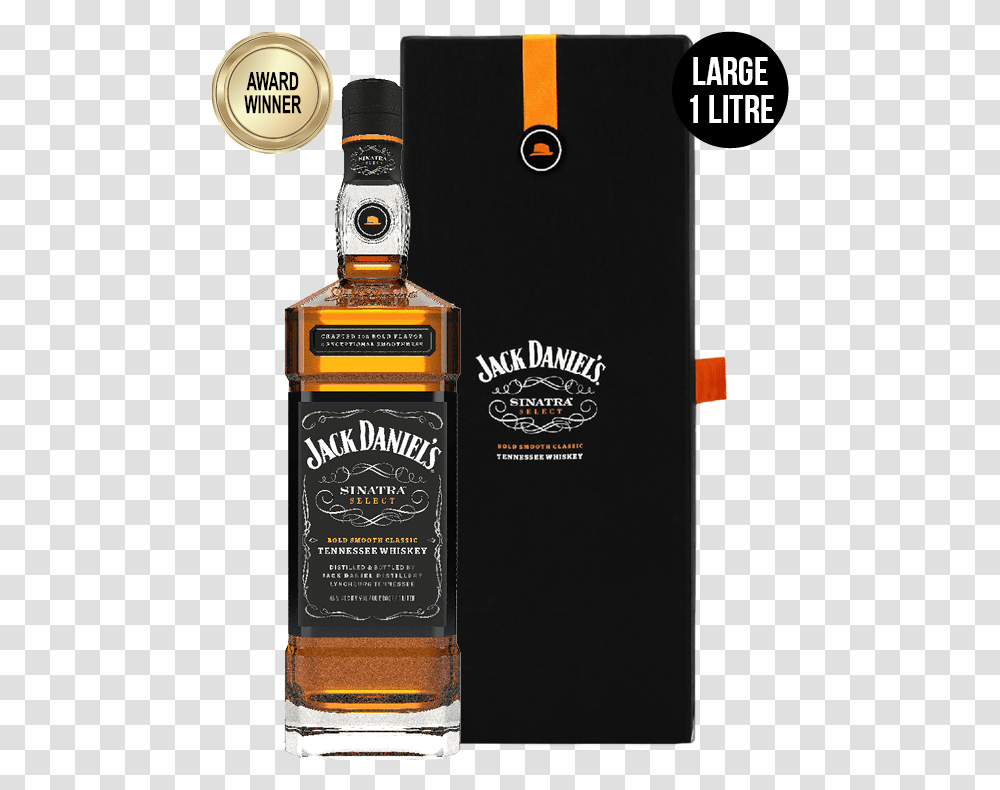 Jack Sinatra Select, Liquor, Alcohol, Beverage, Drink Transparent Png