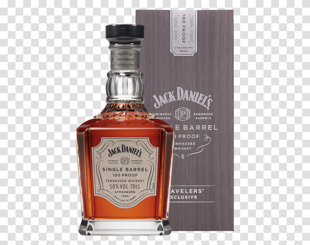 Jack Single Barrel, Liquor, Alcohol, Beverage, Drink Transparent Png