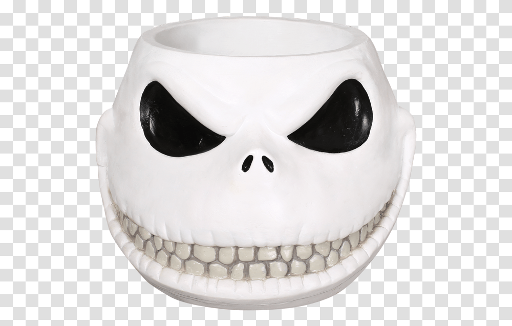 Jack Skellington Candy Bowl Jack Skeleton Nightmare Before Christmas Large Head, Apparel, Mask Transparent Png
