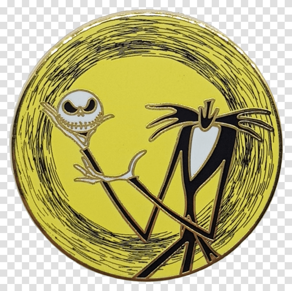 Jack Skellington Emblem, Symbol, Arrow, Logo, Trademark Transparent Png