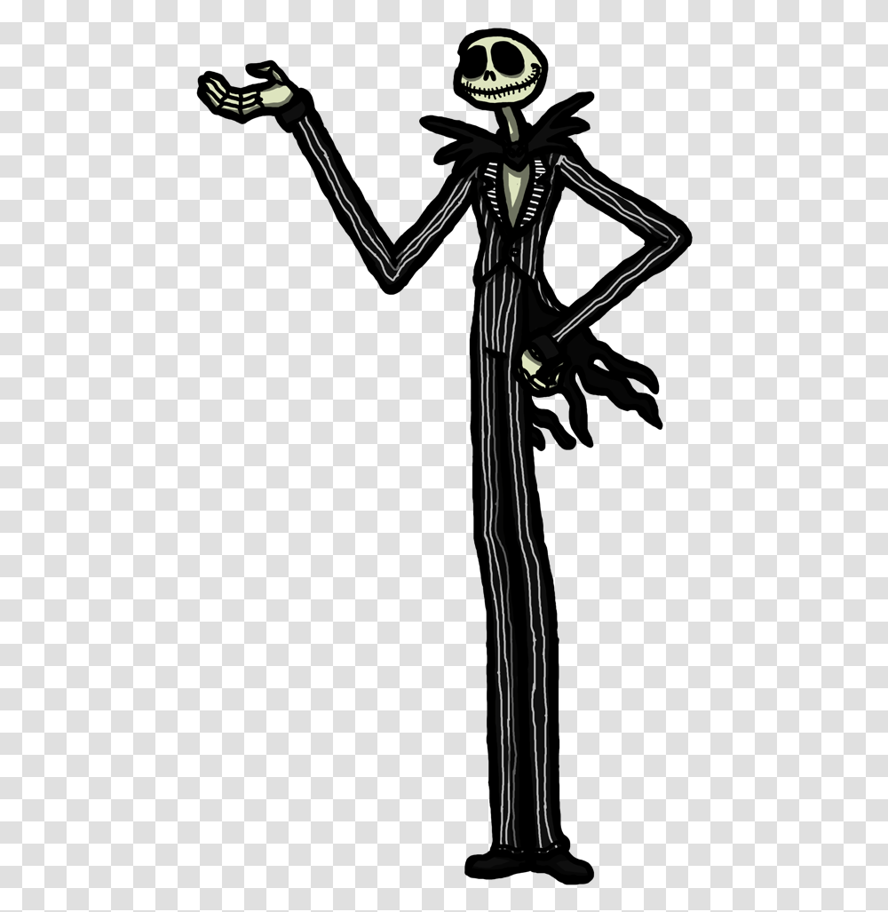 Jack Skellington Horror Characters, Person, Costume, Performer, Sleeve Transparent Png