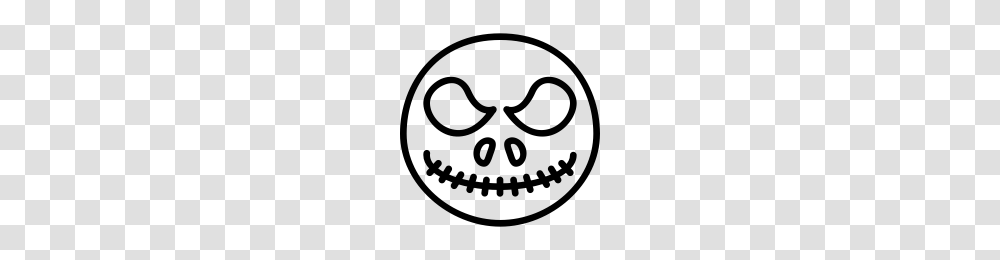 Jack Skellington Icons Noun Project, Gray, World Of Warcraft Transparent Png