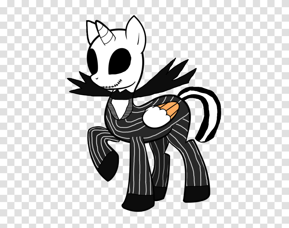 Jack Skellington Pony, Person, Animal, Stencil Transparent Png