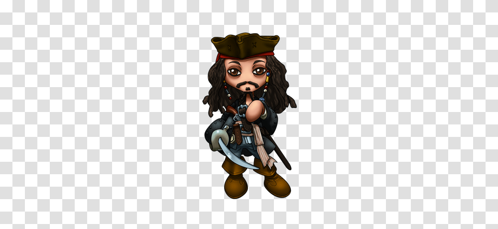 Jack Sparrow Chibi, Person, Human, Pirate Transparent Png