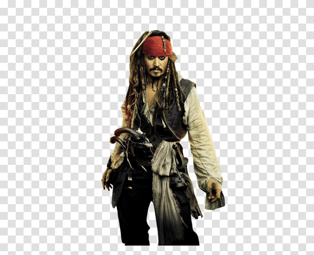 Jack Sparrow Clipart, Person, Human, Pirate, Costume Transparent Png