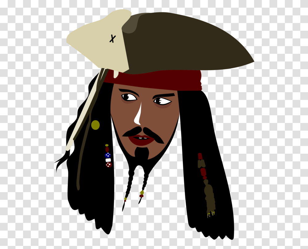 Jack Sparrow Pirates Of The Caribbean The Curse Of The Black, Person, Human, Apparel Transparent Png